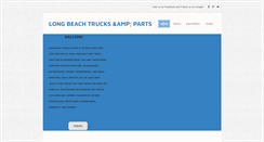 Desktop Screenshot of longbeachtruckparts.com