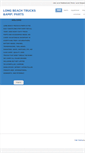Mobile Screenshot of longbeachtruckparts.com
